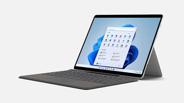 Microsoft Surface Pro X Tablet – Microsoft SQ1 Processor, 8GB RAM, 128GB SSD, 13" PixelSense Touch Display, Platinum, Windows 11 - EXCELLENT CONDITION