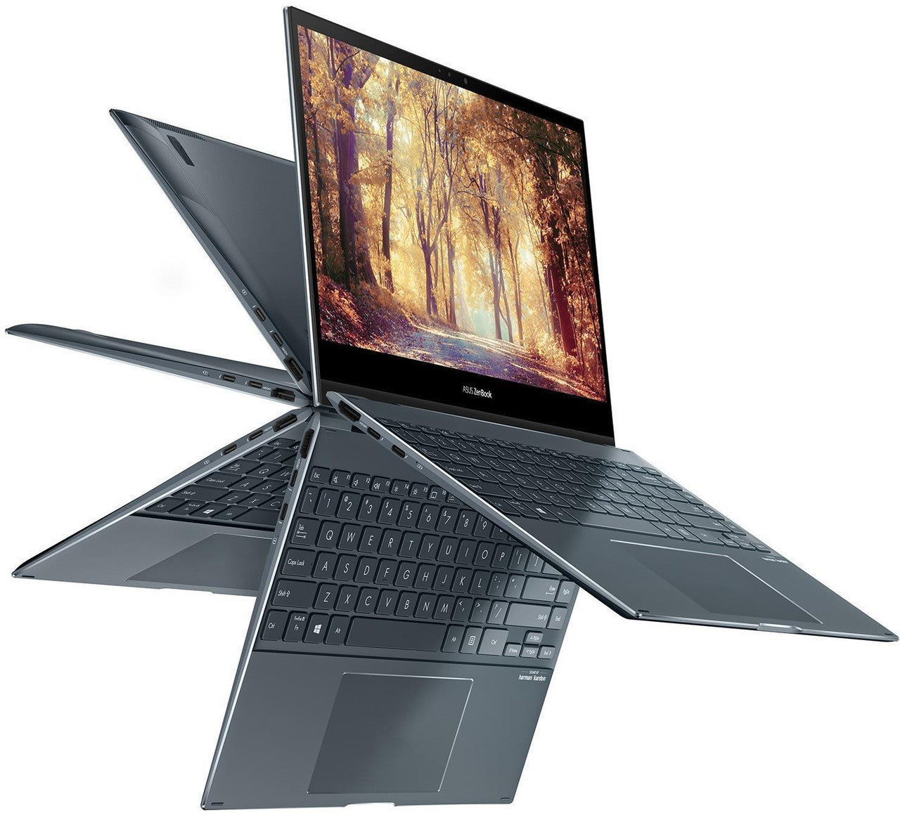 ASUS ZenBook Flip 13 Core i5 10th Gen Laptop – 8GB RAM, 512GB SSD, Pine Grey - EXCELLENT CONDITION