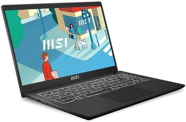MSI Modern 15 B7M-053TH Ryzen 5 7530U Laptop – 8GB RAM, 512GB SSD, AMD Radeon Graphics, Classic Black - EXCELLENT CONDITION