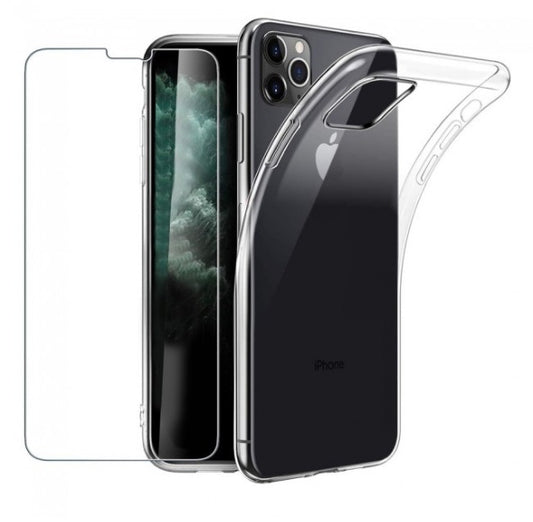 Bundle: Iphone 11 Pro Case + Glass