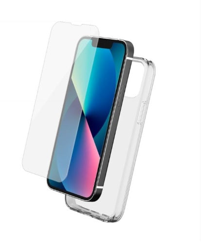 Smartix Case and Screen Protector Premium Glass for Iphone 12 Mini