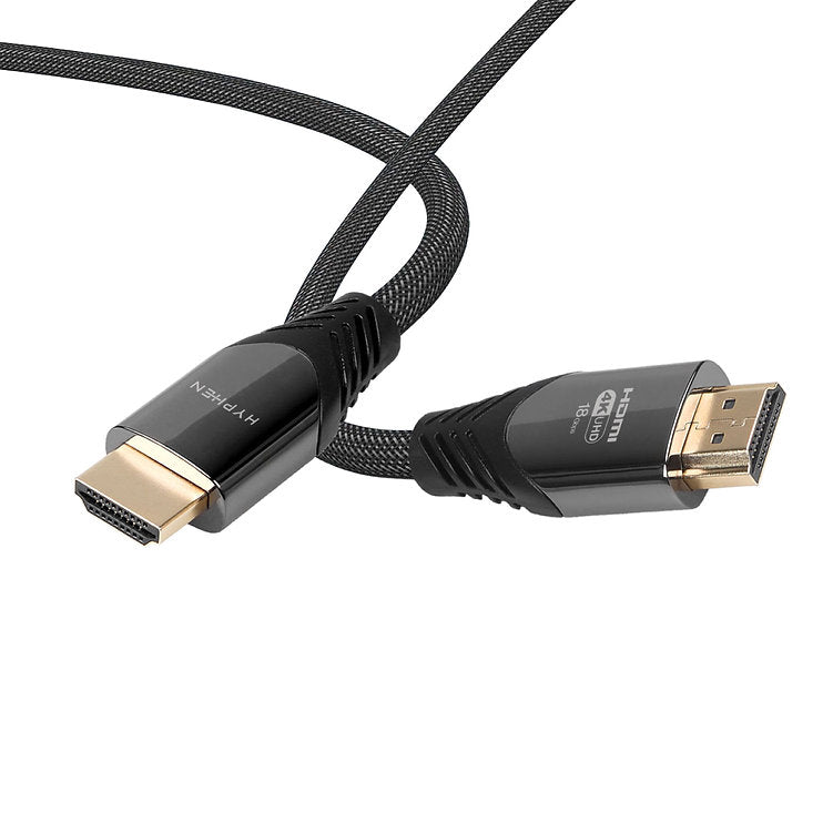 Hyphen ELITE 4K High Speed HDMI Double Braided Cable - USBS