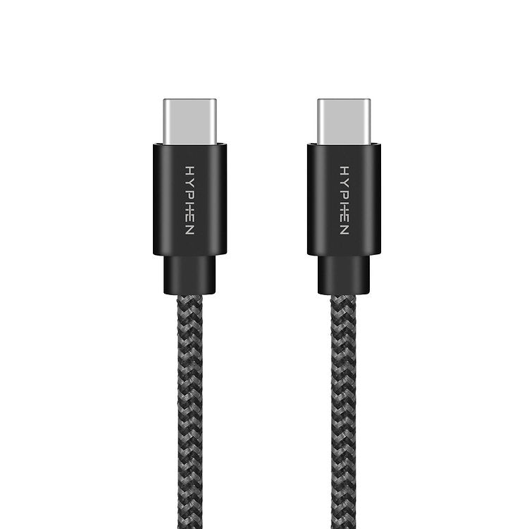 Hyphen TUF Double Braided Cable - Type-C to Type-C - (1m-60watts)
