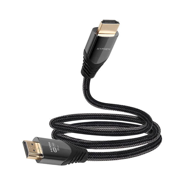 Hyphen ELITE 4K High Speed HDMI Double Braided Cable - USBS