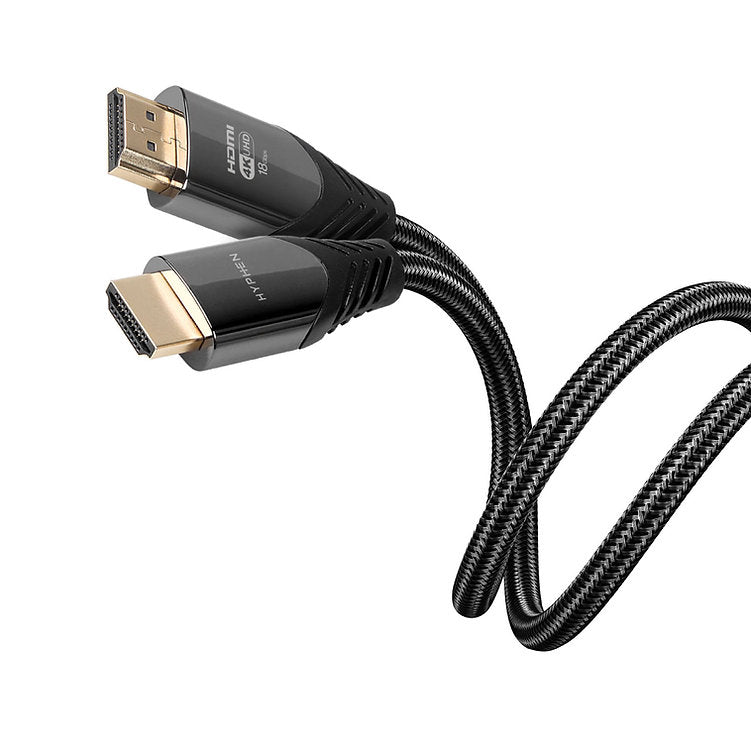 Hyphen ELITE 4K High Speed HDMI Double Braided Cable - USBS