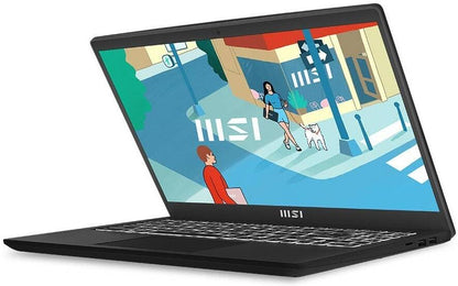 MSI Modern 15 B7M-053TH Ryzen 5 7530U Laptop – 8GB RAM, 512GB SSD, AMD Radeon Graphics, Classic Black - EXCELLENT CONDITION