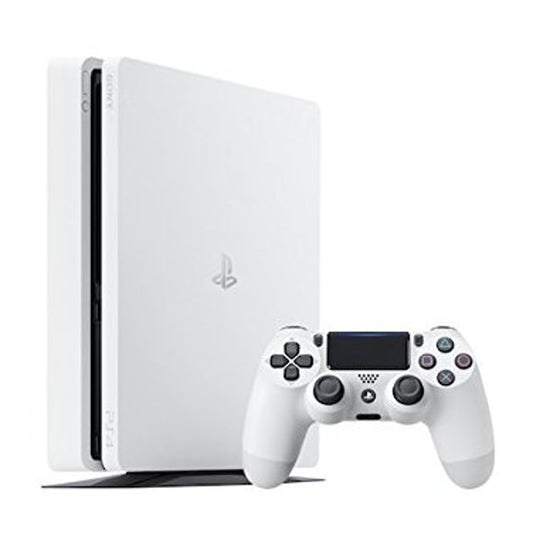 Sony Playstation 4 Slim 1TB with 2 controllers White with 2 games