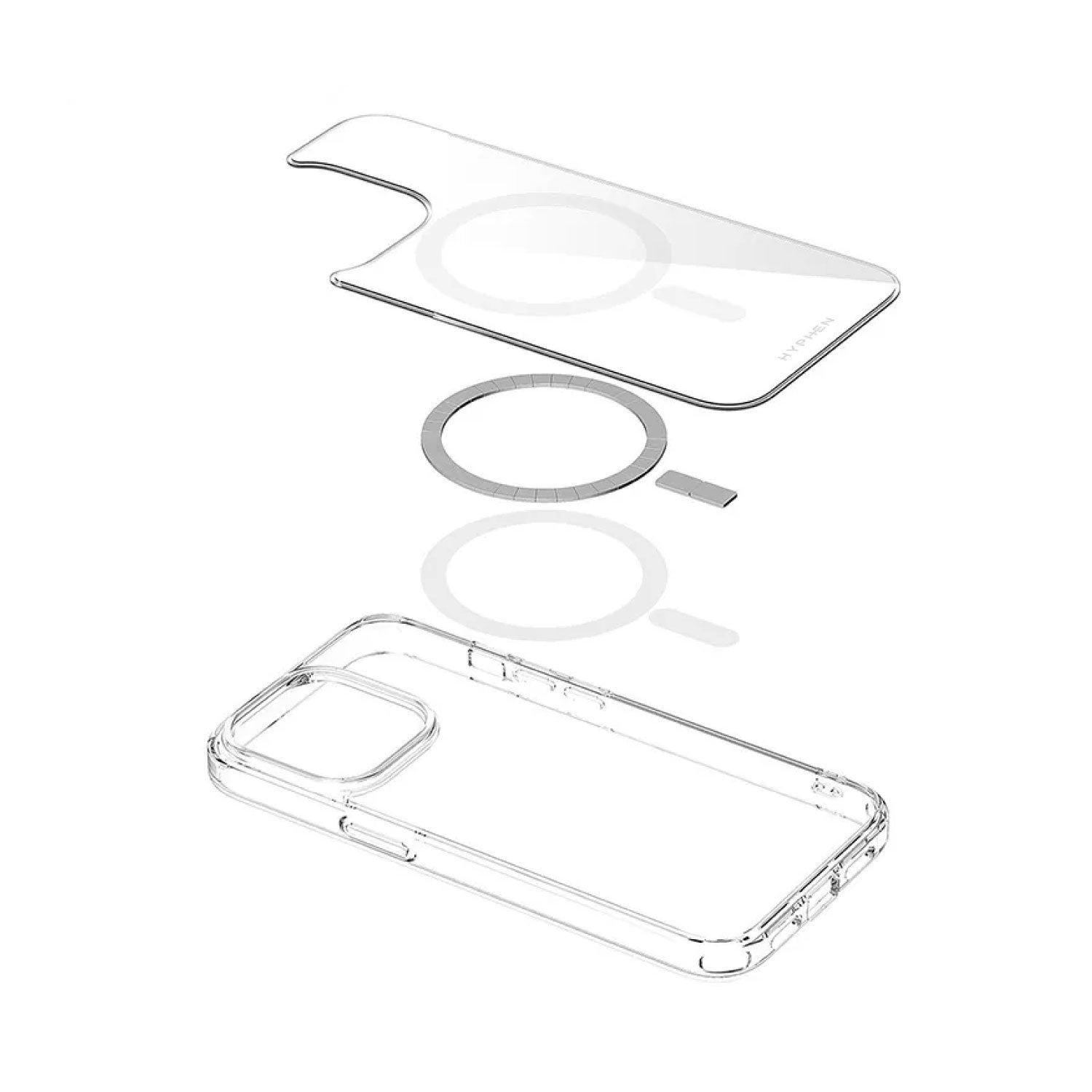 HYPHEN AIRE MagSafe Clear Case - iPhone 14 (2022) - USBS