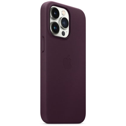 Apple Iphone 13 Pro Leather Case MagSafe - Dark Cherry - USBS