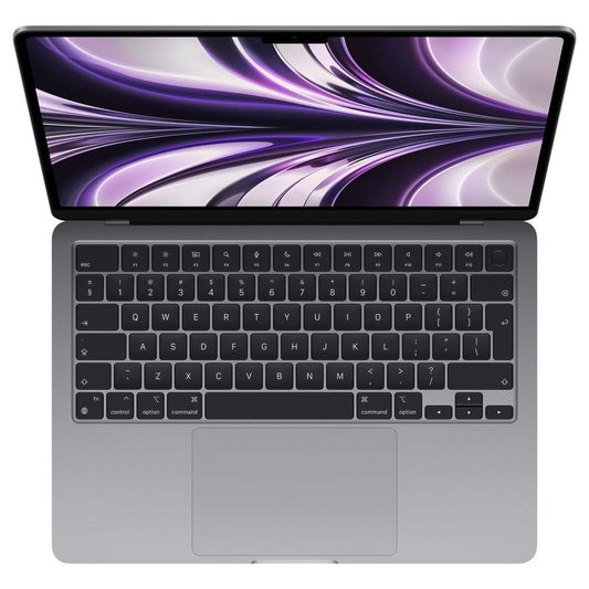 Apple MacBook Air (13-inch, M2, 2022) 8GB RAM 256GB SSD Storage 8 Core CPU 8 Core GPU Space Gray - (Apple Care Plus November 05, 2025) - FLAWLESS