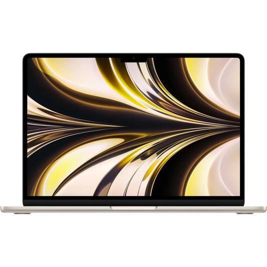 Apple MacBook Air (13-inch, M2, 2022) 8GB RAM 256GB SSD Storage 8 Core CPU 8 Core GPU Starlight- (Apple Care Plus March 24, 2026) - FLAWLESS