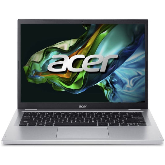 Acer Aspire 3 A315 laptop with AMD Ryzen 7-5700U 8GB RAM 512GB SSD AMD Radeon Graphics 15.6 inch Pure Silver - (BRAND-NEW)