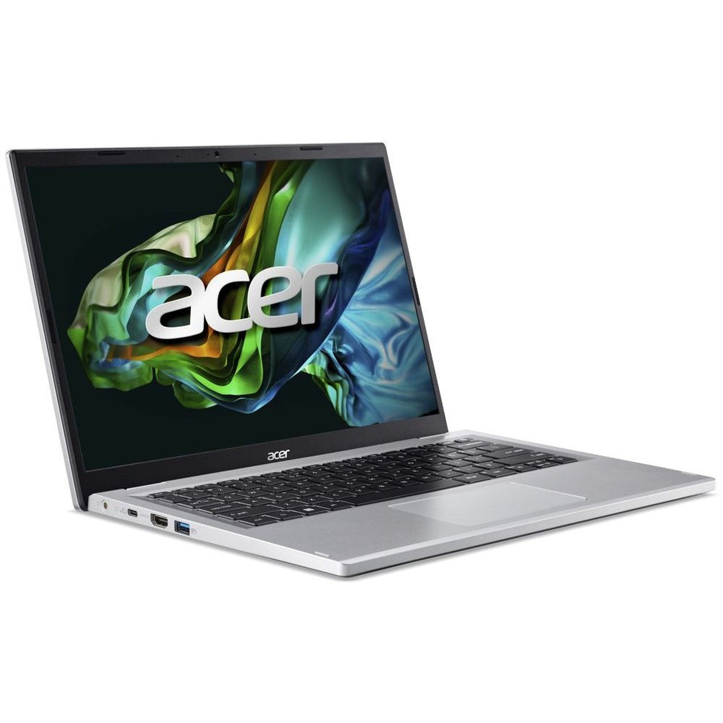 Acer Aspire 3 A315 laptop with AMD Ryzen 7-5700U 8GB RAM 512GB SSD AMD Radeon Graphics 15.6 inch Pure Silver - (BRAND-NEW)