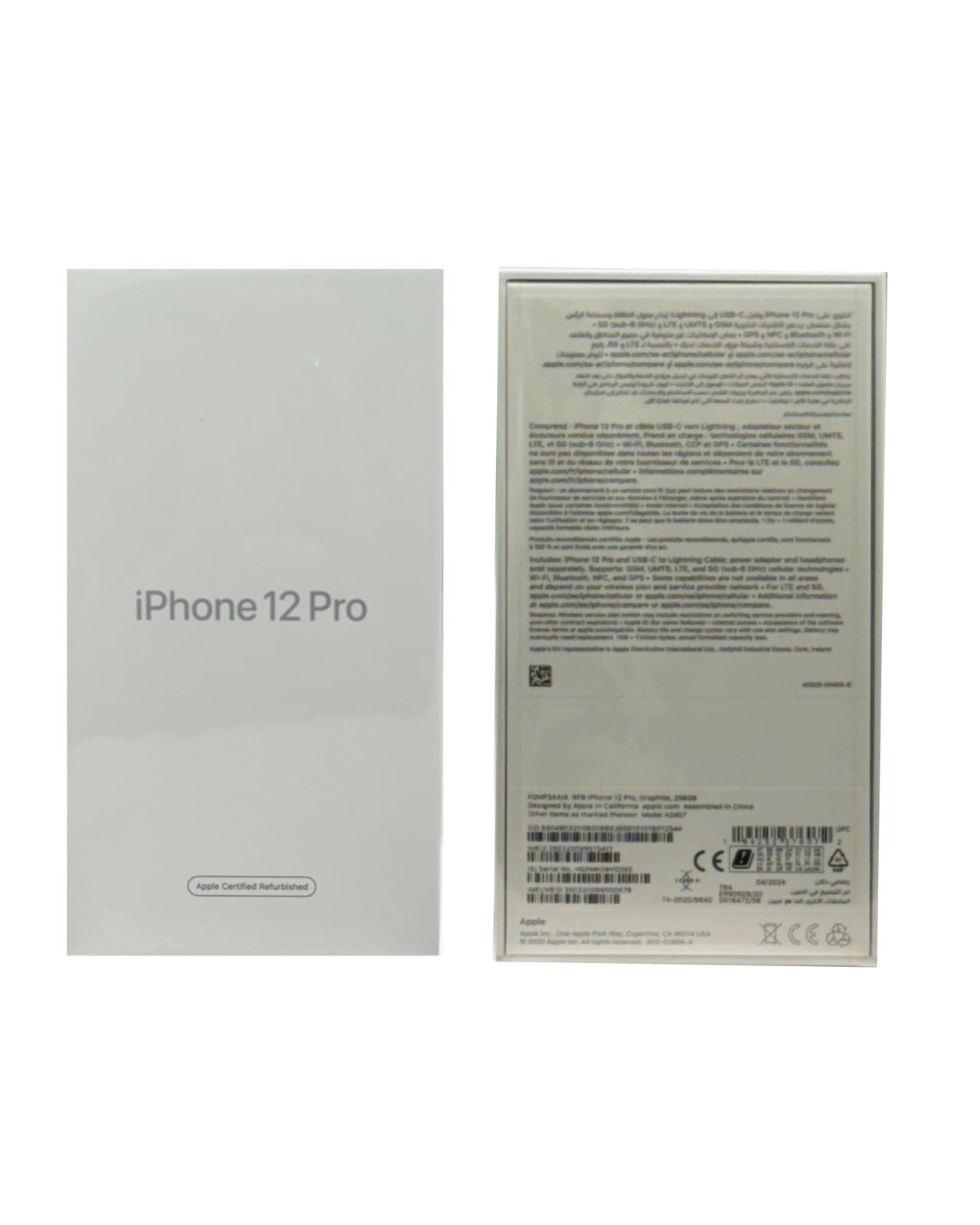 Apple Iphone 12 Pro - Original Apple Refurbished - (SEALED) - (One Year Apple Warranty)