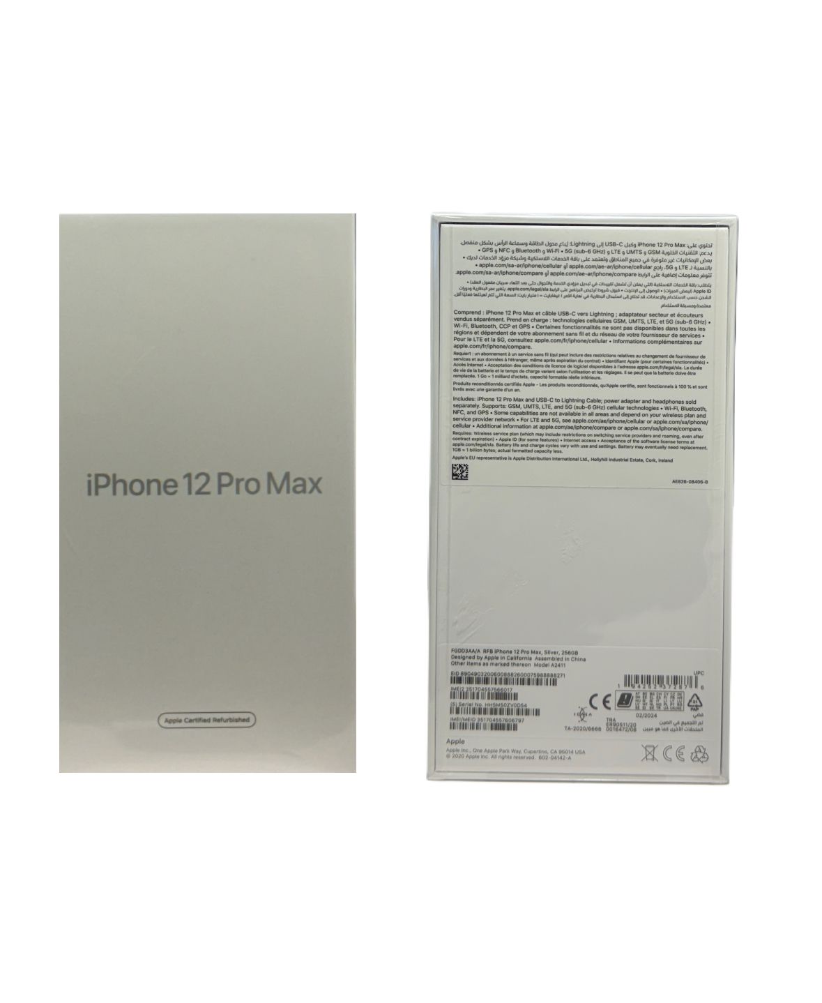 Apple Iphone 12 Pro Max - Original Apple Refurbished - (SEALED) - (One Year Apple Warranty)