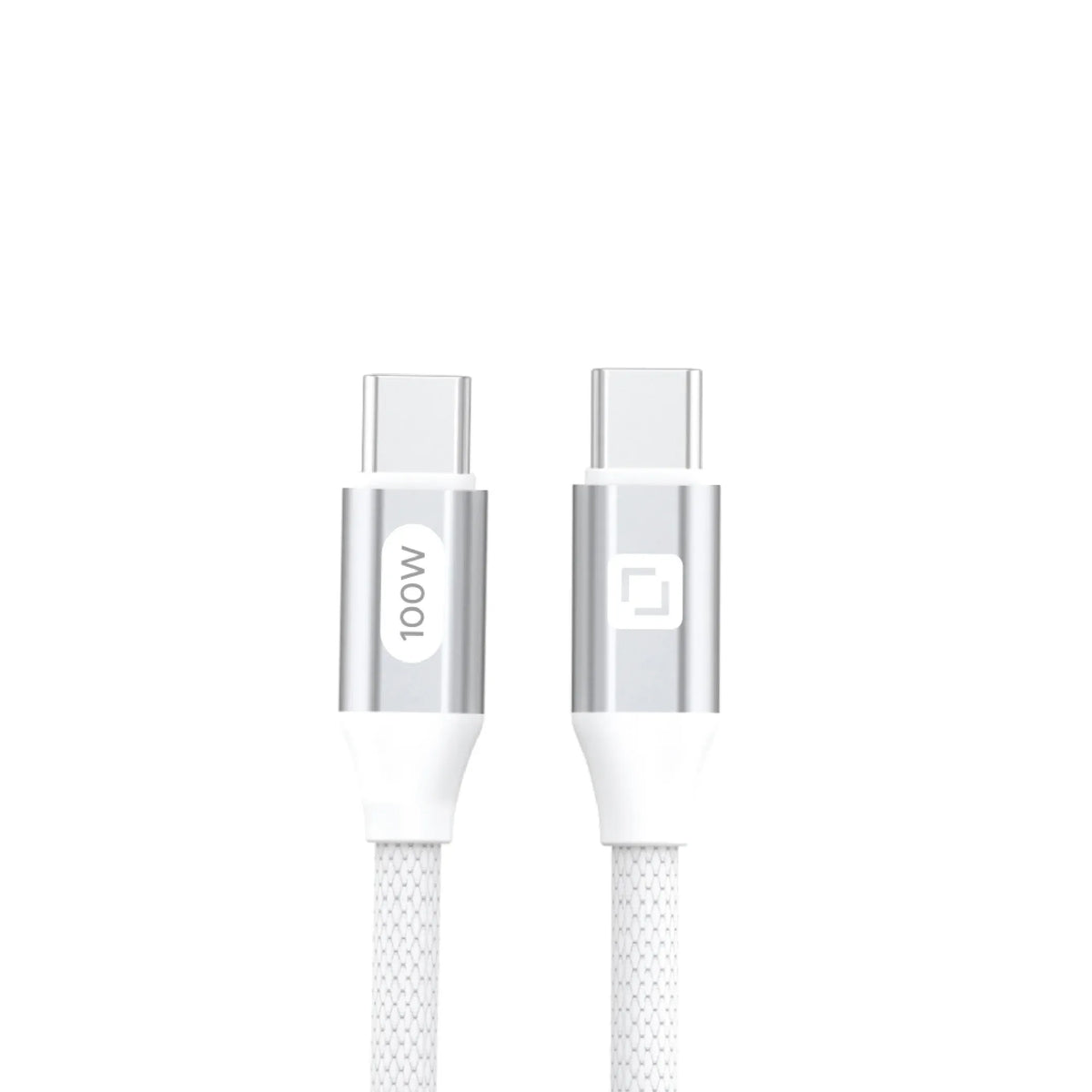 Lycka P Cord XTRA100 – 100W Type-C to Type-C Fast Charging Cable (2M, White)